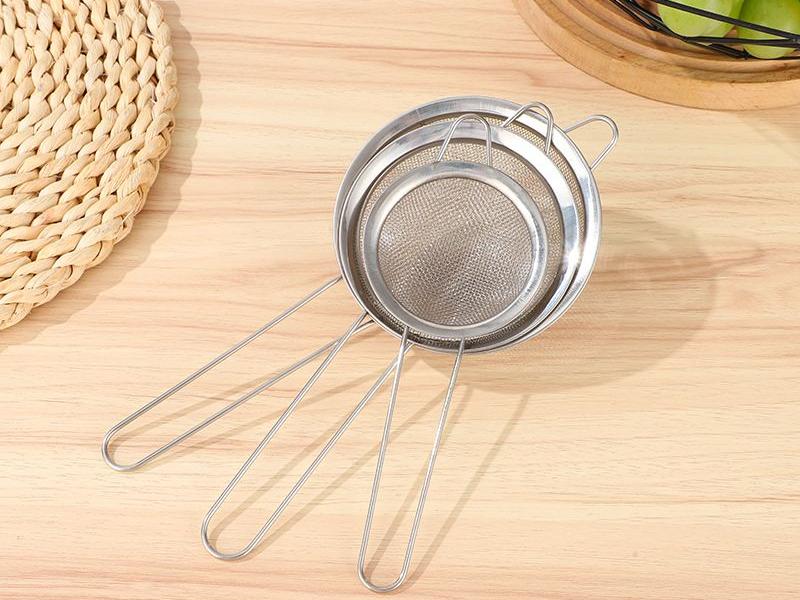Strecurătoare de Bucătărie 3/set din Inox 23x10cm Diferite Dimensiuni